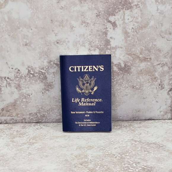 5th Edition Citizens Life Reference Manual w/ New Testament Go Therefore Inc - Picture 1 of 16